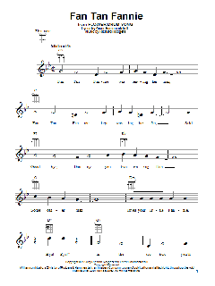 Fan Tan Fannie von Richard Rodgers (Download) 