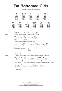 Fat Bottomed Girls von Queen (Download) 