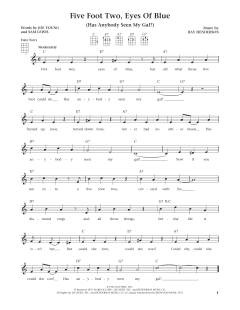 Five Foot Two, Eyes Of Blue von Ray Henderson (Download) 