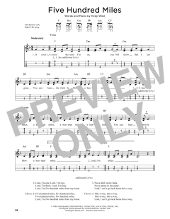 Five Hundred Miles von Peter, Paul & Mary (Download) 