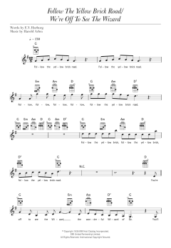 Follow The Yellow Brick Road/ We're Off To See The Wizard von Harold Arlen (Download) 