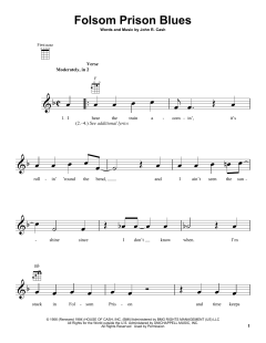 Folsom Prison Blues von Johnny Cash (Download) 