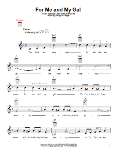 For Me And My Gal von George W. Meyer (Download) 