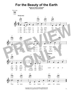 For The Beauty Of The Earth von Conrad Kocher (Download) 