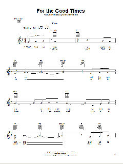 For The Good Times von Elvis Presley (Download) 