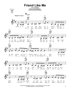 Friend Like Me von Alan Menken (Download) 