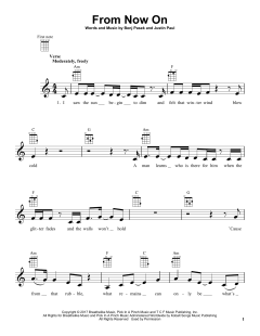 From Now On von Benj Pasek (Download) 