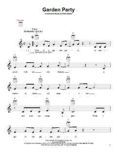 Garden Party von Ricky Nelson (Download) 