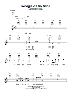 Georgia On My Mind von Ray Charles (Download) 