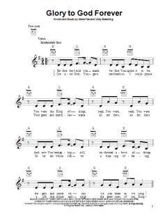 Glory To God Forever von Vicky Beeching (Download) 