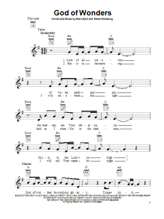 God Of Wonders von Third Day (Download) 