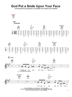 God Put A Smile Upon Your Face von Coldplay (Download) 