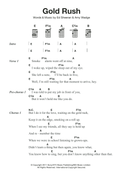 Gold Rush von Ed Sheeran (Download) 