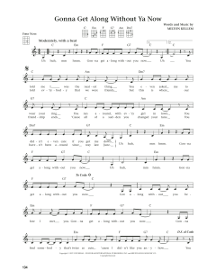 Gonna Get Along Without Ya Now von Milton Kellem (Download) 
