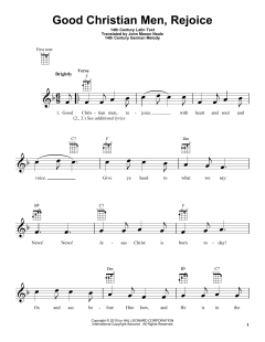 Good Christian Men, Rejoice von John Mason Neale (Download) 
