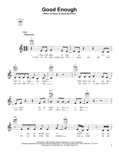 Good Enough von Sarah McLachlan (Download) 