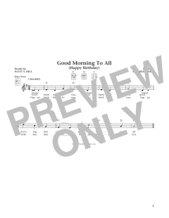 Good Morning To All von Mildred J. Hill (Download) 