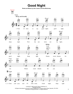 Good Night von The Beatles (Download) 