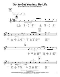 Got To Get You Into My Life von The Beatles (Download) 