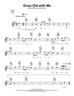 Grow Old With Me von John Lennon (Download) 