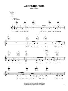 Guantanamera von Cuban Folksong (Download) 