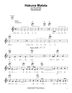 Hakuna Matata von Elton John (Download) 