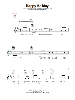 Happy Holiday von Irving Berlin (Download) 