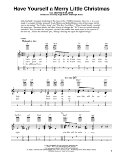 Have Yourself A Merry Little Christmas von Hugh Martin (Download) 