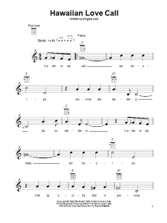 Hawaiian Love Call von Irmgard Aluli (Download) 