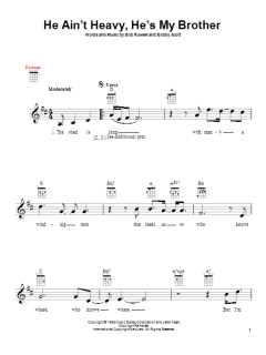 He Ain't Heavy, He's My Brother von The Hollies (Download) 