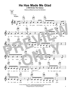 He Has Made Me Glad von Leona Von Brethorst (Download) 