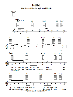 Hello von Lionel Richie (Download) 