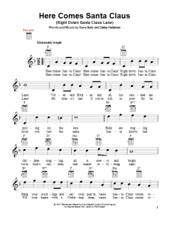 Here Comes Santa Claus von Gene Autry (Download) 