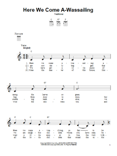 Here We Come A-Wassailing von Traditional (Download) 