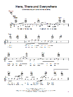 Here, There And Everywhere von The Beatles (Download) 