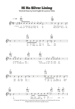 Hi Ho Silver Lining von Jeff Beck (Download) 