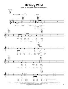 Hickory Wind von Gram Parsons (Download) 