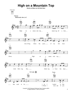 High On A Mountain Top (Download) 