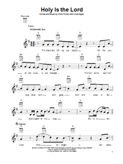 Holy Is The Lord von Chris Tomlin (Download) 