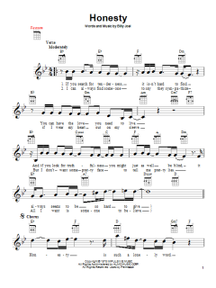 Honesty von Billy Joel (Download) 