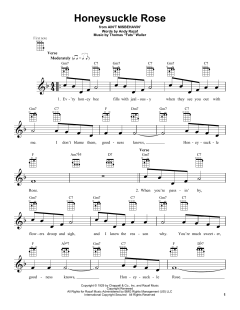 Honeysuckle Rose von Django Reinhardt (Download) 