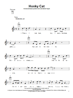 Honky Cat von Elton John (Download) 