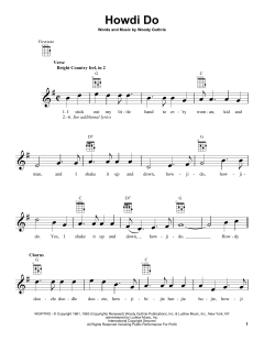 Howdi Do von Woody Guthrie (Download) 