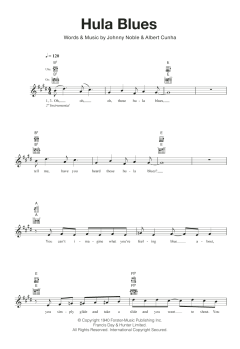 Hula Blues von Johnny Noble (Download) 