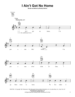 I Ain't Got No Home von Woody Guthrie (Download) 