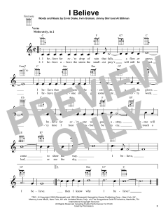 I Believe von Ervin Drake (Download) 