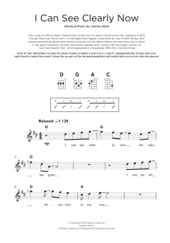 I Can See Clearly Now von Johnny Nash (Download) 