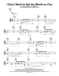 I Don't Want To Set The World On Fire von Sol Marcus (Download) 