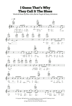 I Guess That's Why They Call It The Blues von Elton John (Download) 
