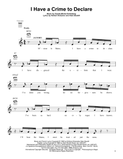 I Have A Crime To Declare von Alain Boublil (Download) 